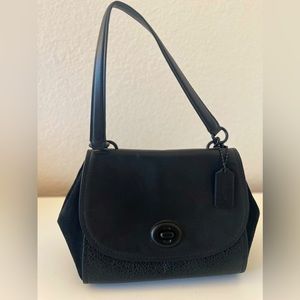 Black coach purse